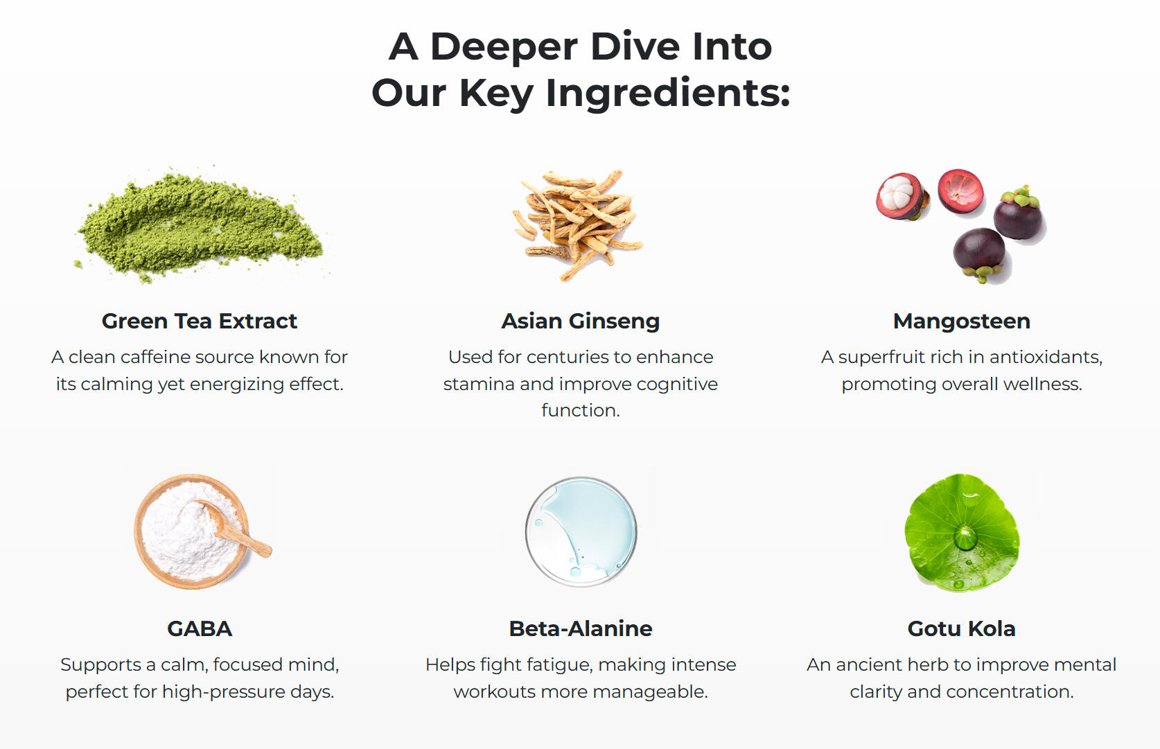 Xilerate Key Ingredients Xilerate Key Ingredients